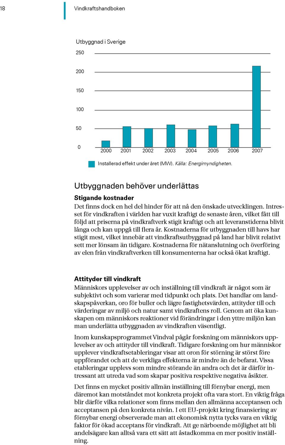 Intresset för vindkraften i världen har vuxit kraftigt de senaste åren, vilket fått till följd att priserna på vindkraftverk stigit kraftigt och att leveranstiderna blivit långa och kan uppgå till