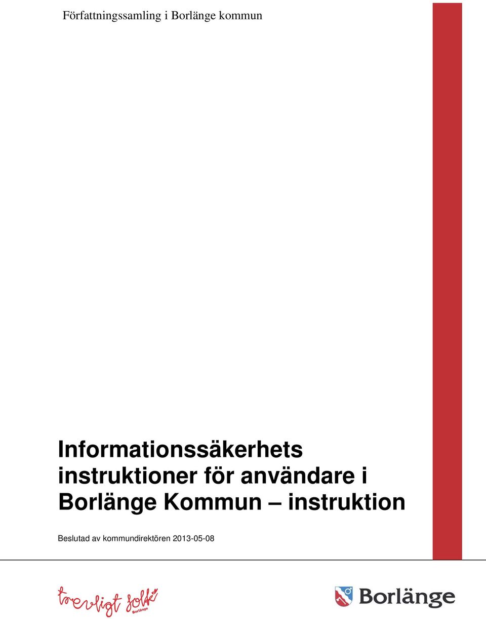 för användare i Borlänge Kommun