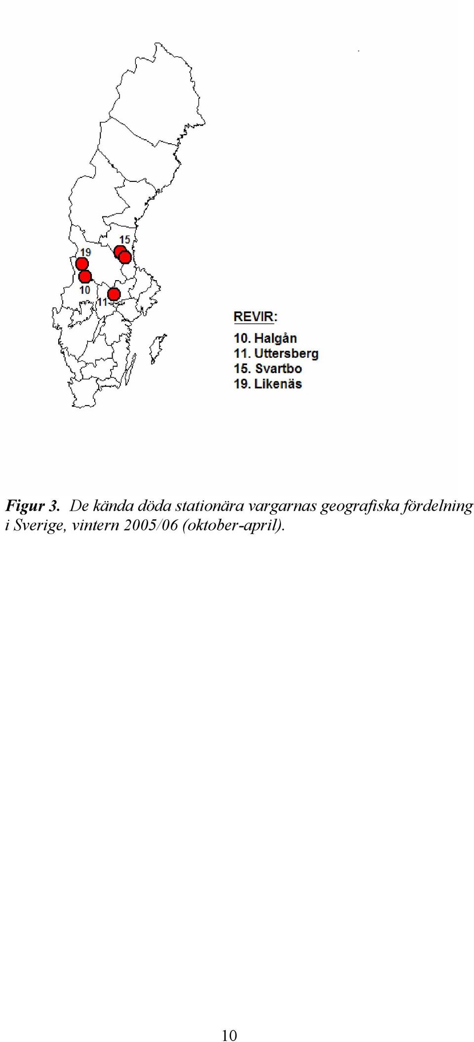 vargarnas geografiska