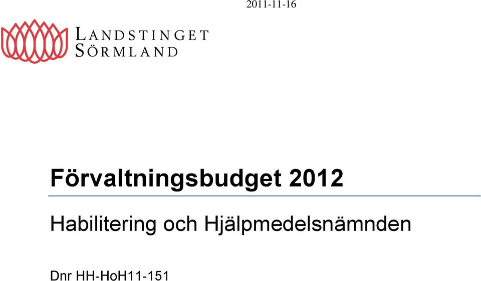 2012 Habilitering och