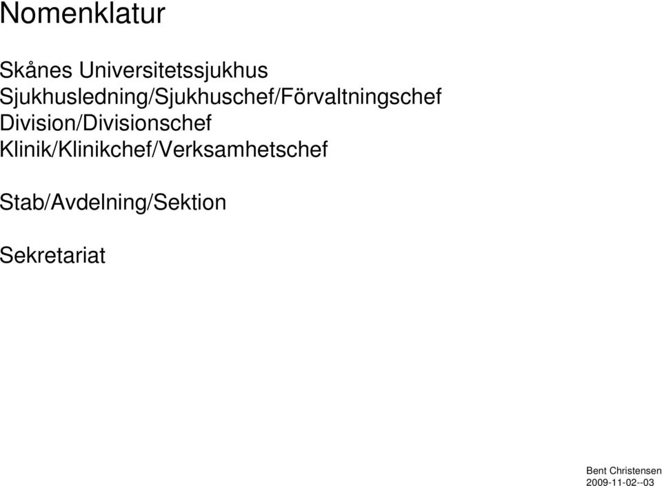 Division/Divisionschef