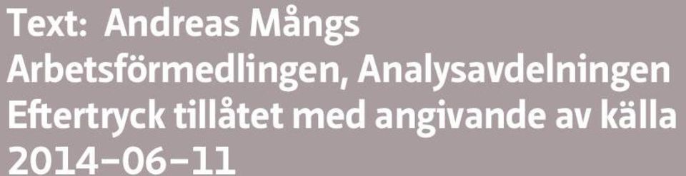 Analysavdelningen