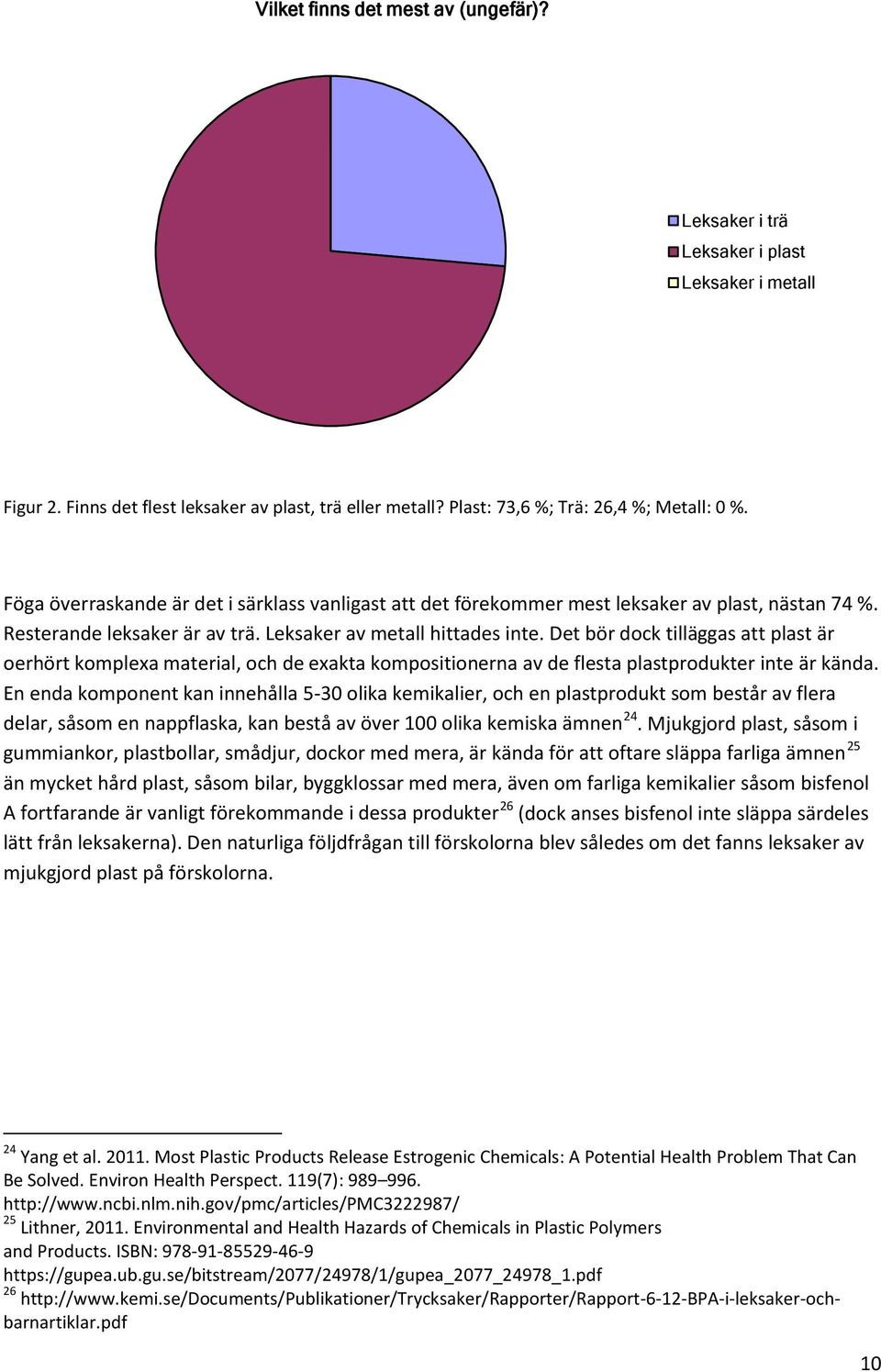 Det bör dock tilläggas att plast är oerhört komplexa material, och de exakta kompositionerna av de flesta plastprodukter inte är kända.