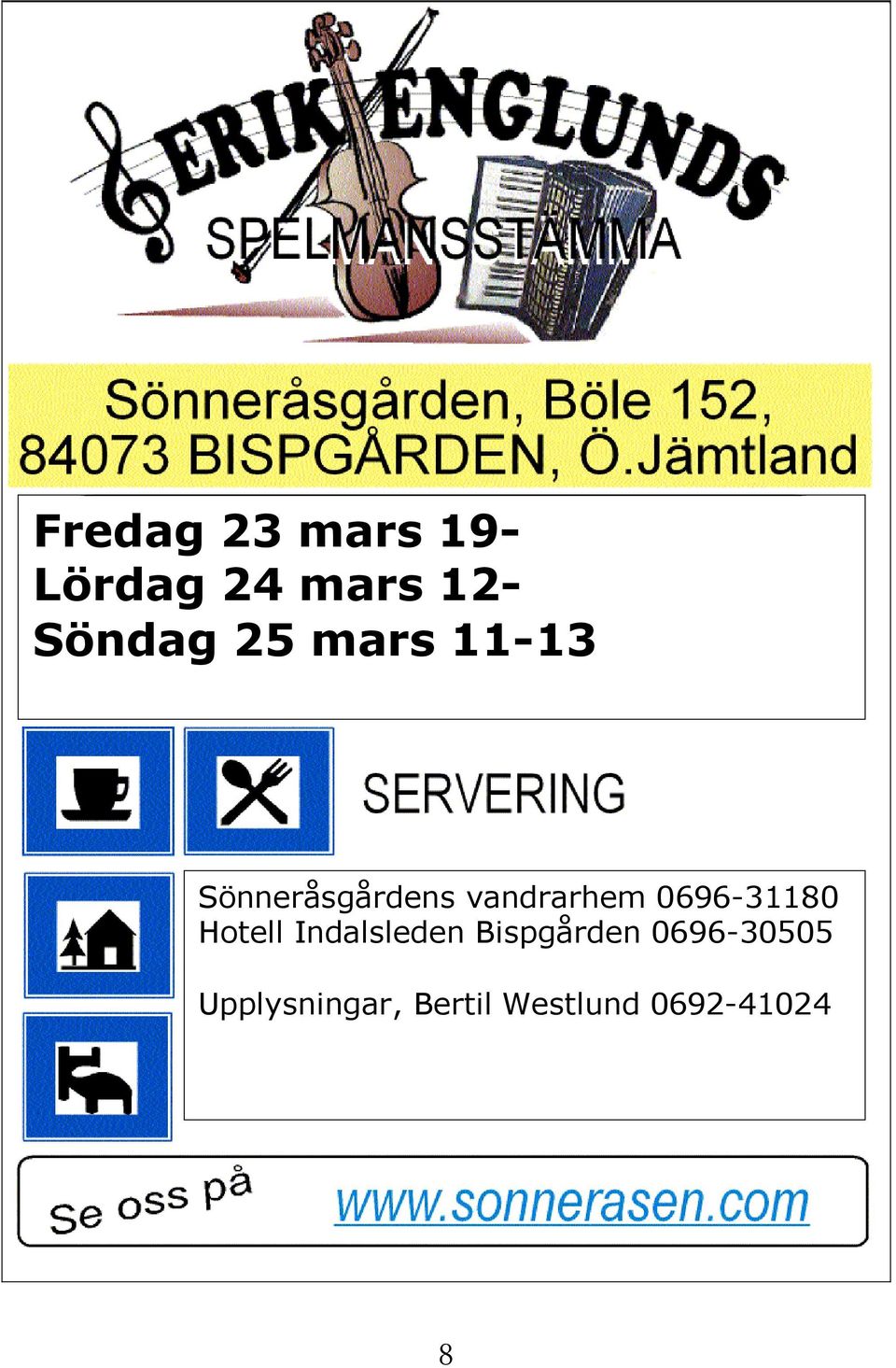 0696-31180 Hotell Indalsleden Bispgården