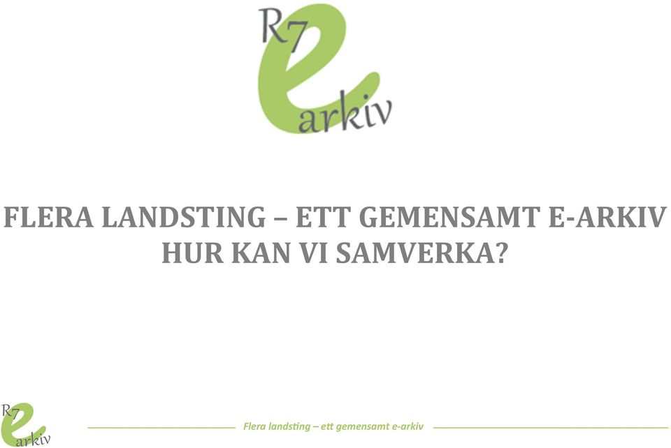 GEMENSAMT E-