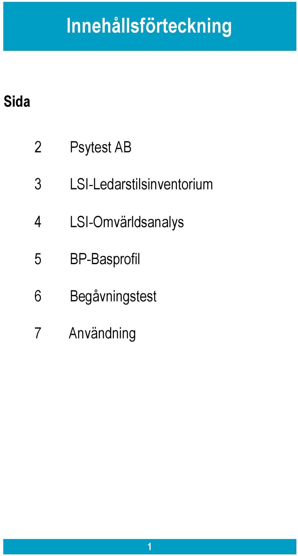 LSI-Ledarstilsinventorium 4