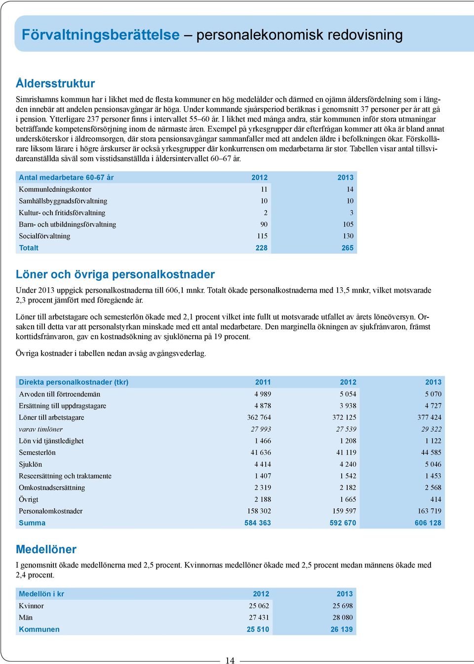 I likhet med många andra, står kommunen inför stora utmaningar beträffande kompetensförsörjning inom de närmaste åren.