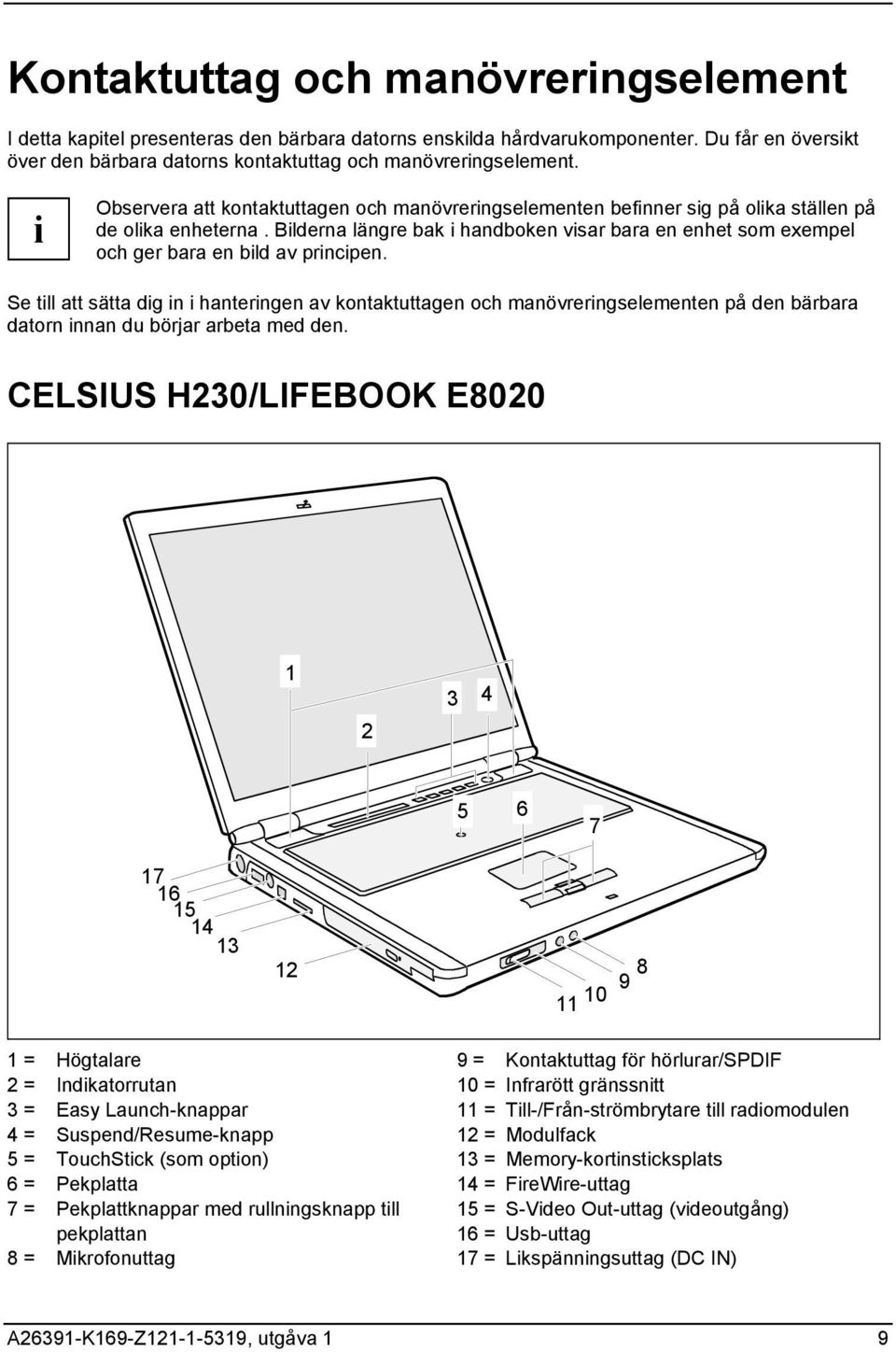 Bilderna längre bak i handboken visar bara en enhet som exempel och ger bara en bild av principen.