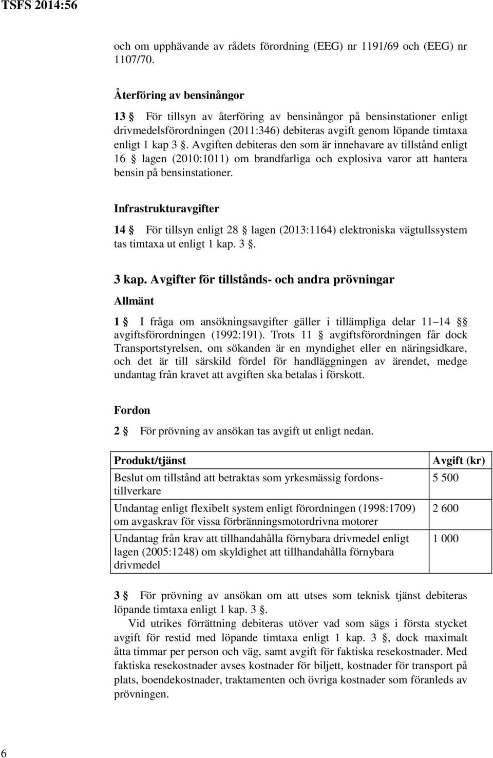 Avgiften debiteras den som är innehavare av tillstånd enligt 16 lagen (2010:1011) om brandfarliga och explosiva varor att hantera bensin på bensinstationer.