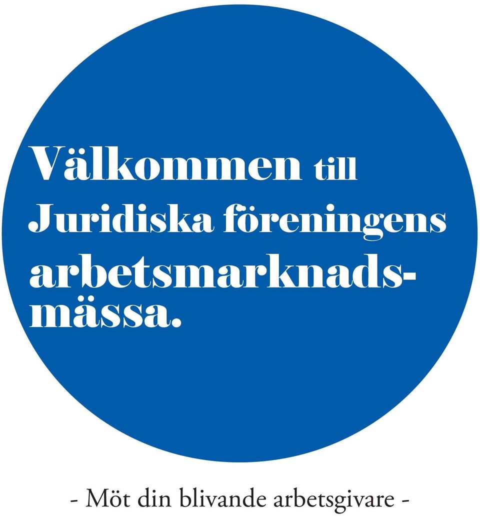 arbetsmarknadsmässa.