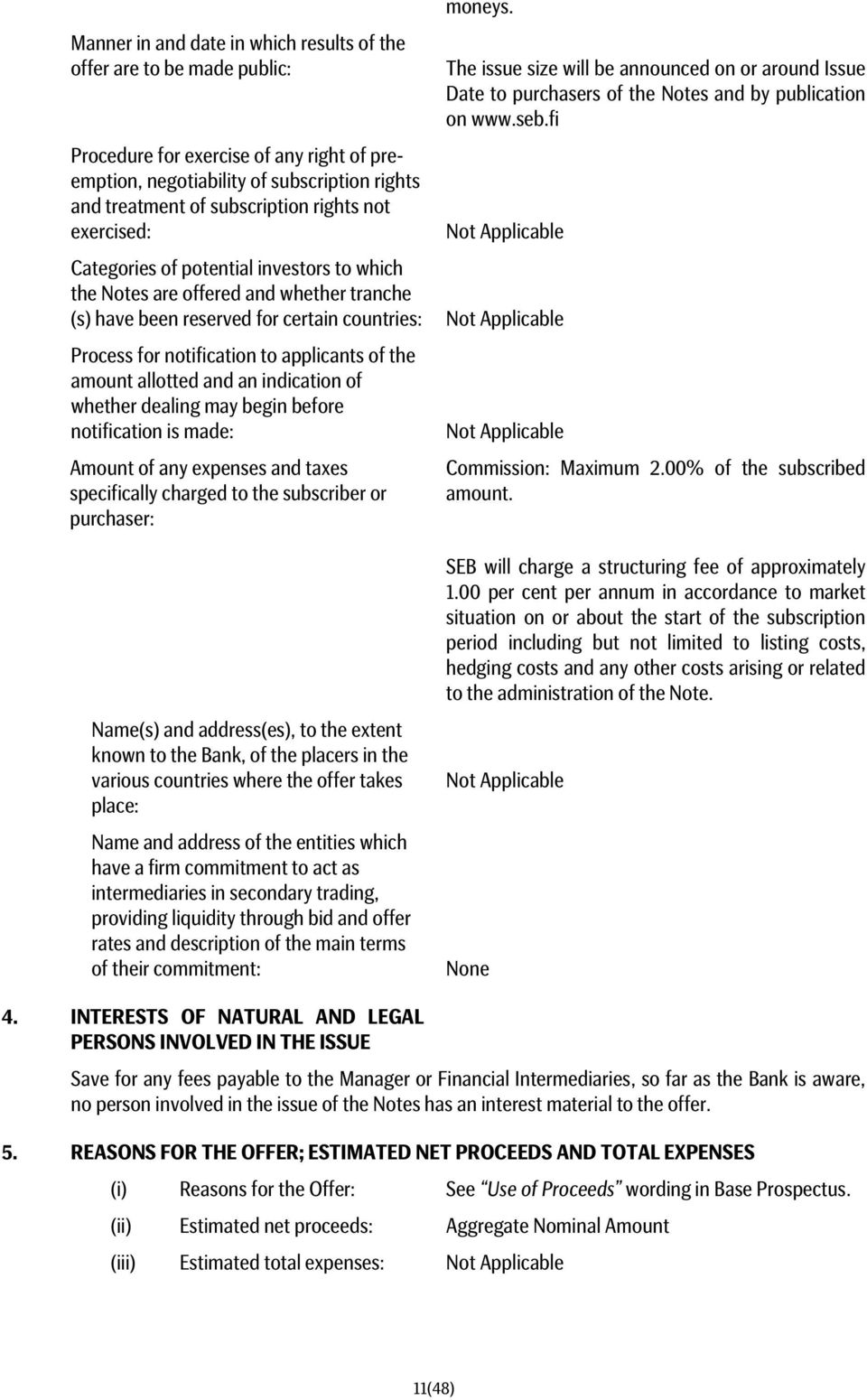 allotted and an indication of whether dealing may begin before notification is made: Amount of any expenses and taxes specifically charged to the subscriber or purchaser: Name(s) and address(es), to