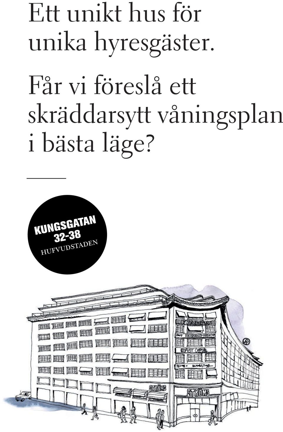 Får vi föreslå ett