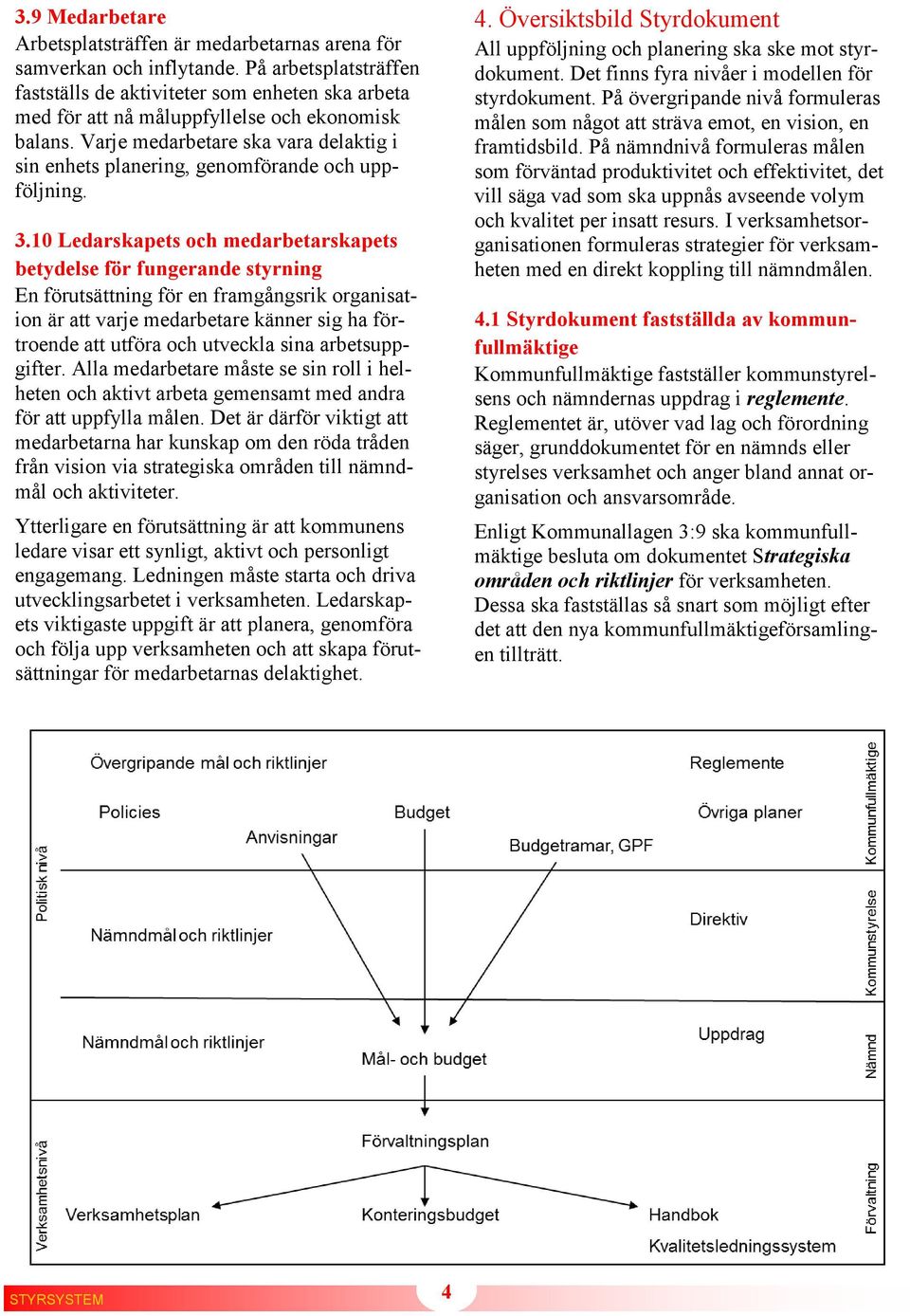 Varje medarbetare ska vara delaktig i sin enhets planering, genomförande och uppföljning. 3.