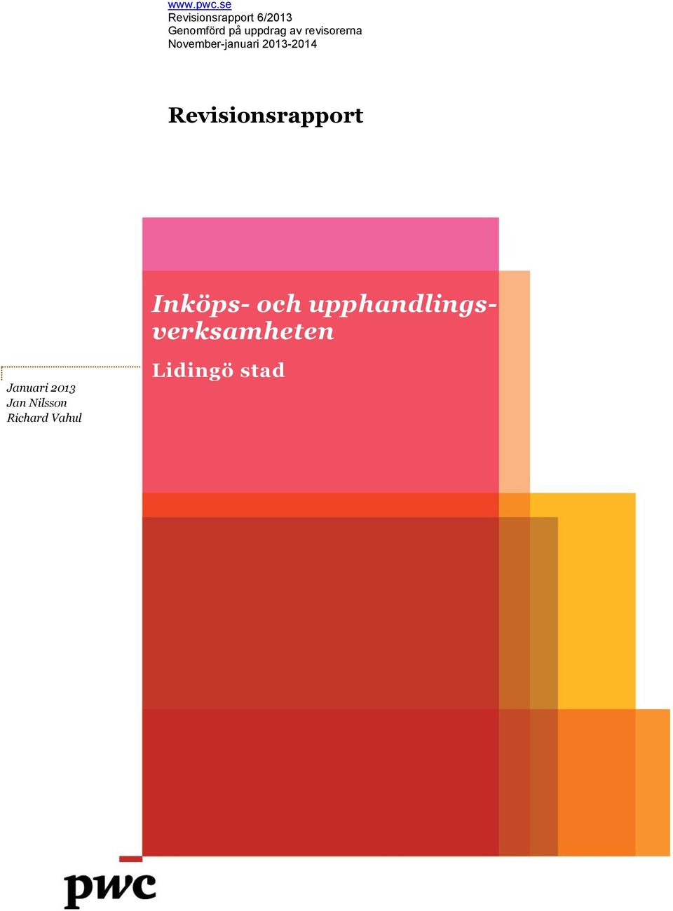 revisorerna November-januari 2013-2014