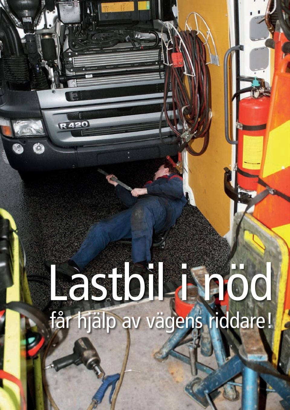 Lastbil i nöd