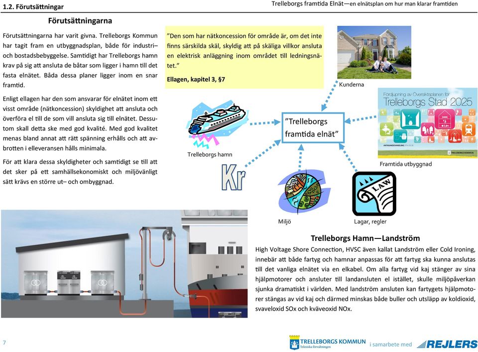 Den som har nätkoncession för område är, om det inte finns särskilda skäl, skyldig att på skäliga villkor ansluta en elektrisk anläggning inom området till ledningsnätet.