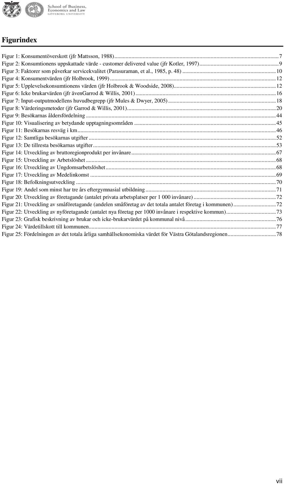 .. 12 Figur 5: Upplevelsekonsumtionens värden (jfr Holbrook & Woodside, 2008)... 12 Figur 6: Icke brukarvärden (jfr ävengarrod & Willis, 2001).