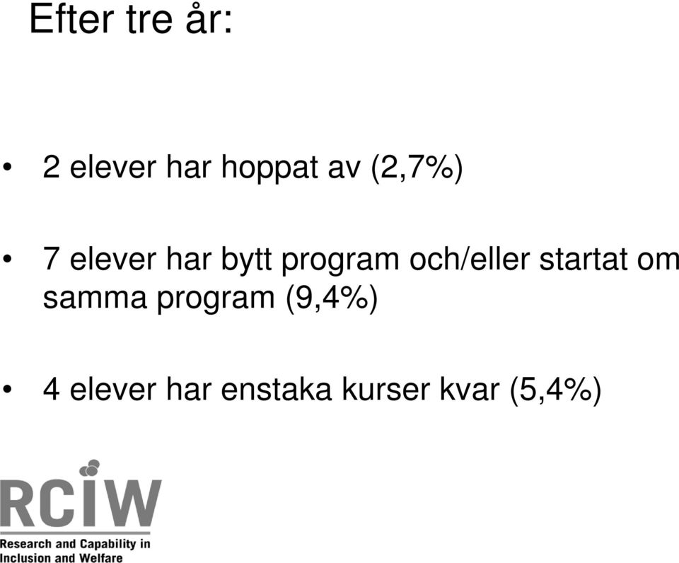 och/eller startat om samma program