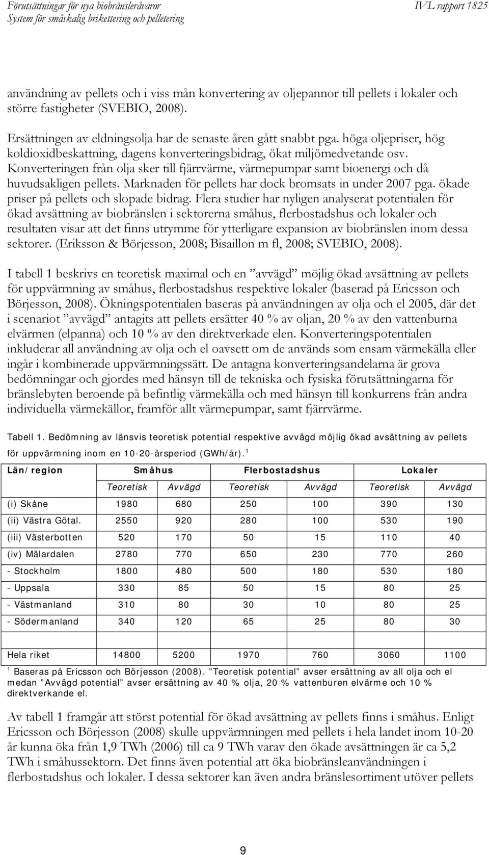 Marknaden för pellets har dock bromsats in under 2007 pga. ökade priser på pellets och slopade bidrag.