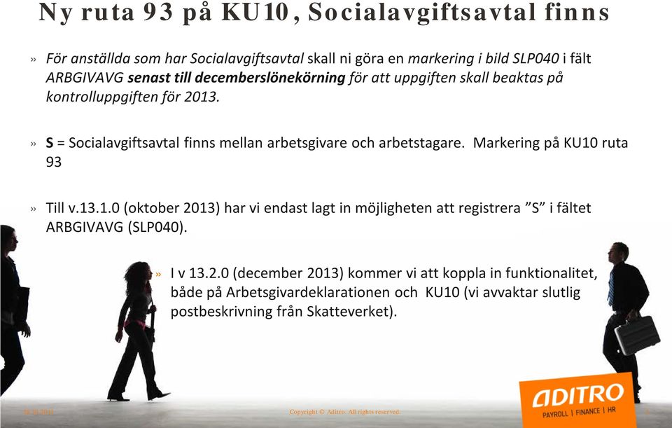 Markering på KU10 ruta 93» Till v.13.1.0 (oktober 20