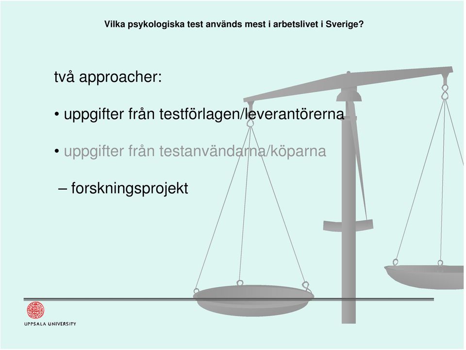 testförlagen/leverantörerna