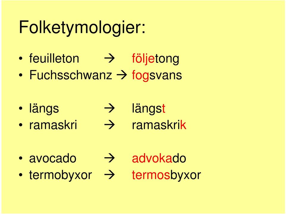 längs längst ramaskri ramaskrik