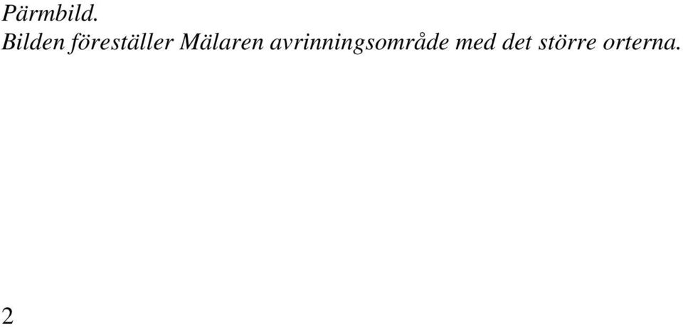 Mälaren