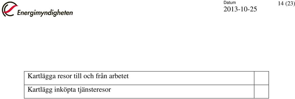 och från arbetet