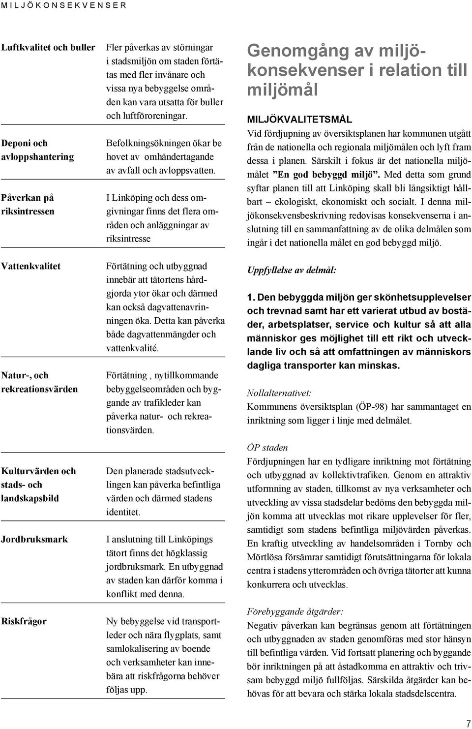 Befolkningsökningen ökar be hovet av omhändertagande av avfall och avloppsvatten.