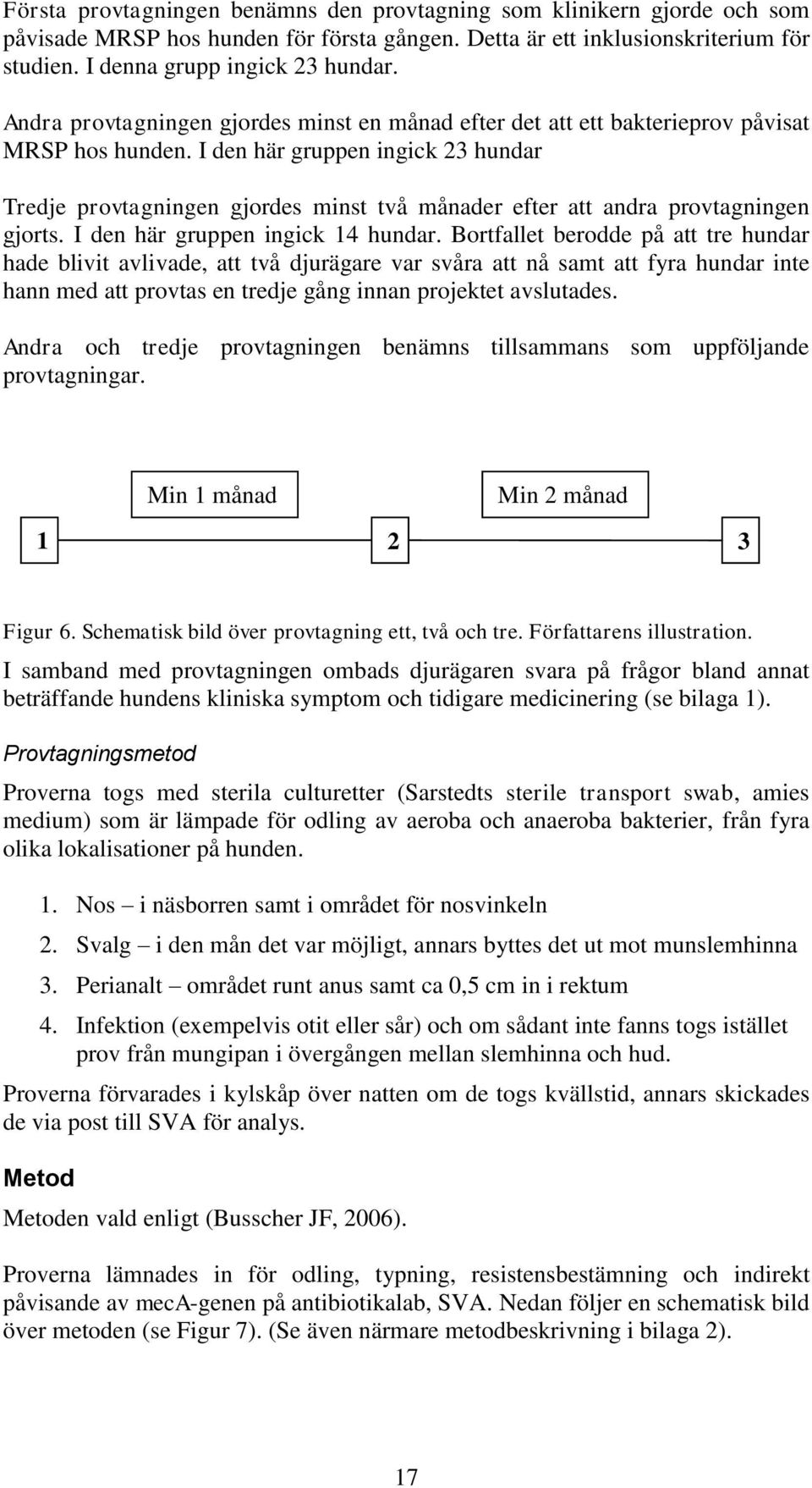 I den här gruppen ingick 23 hundar Tredje provtagningen gjordes minst två månader efter att andra provtagningen gjorts. I den här gruppen ingick 14 hundar.