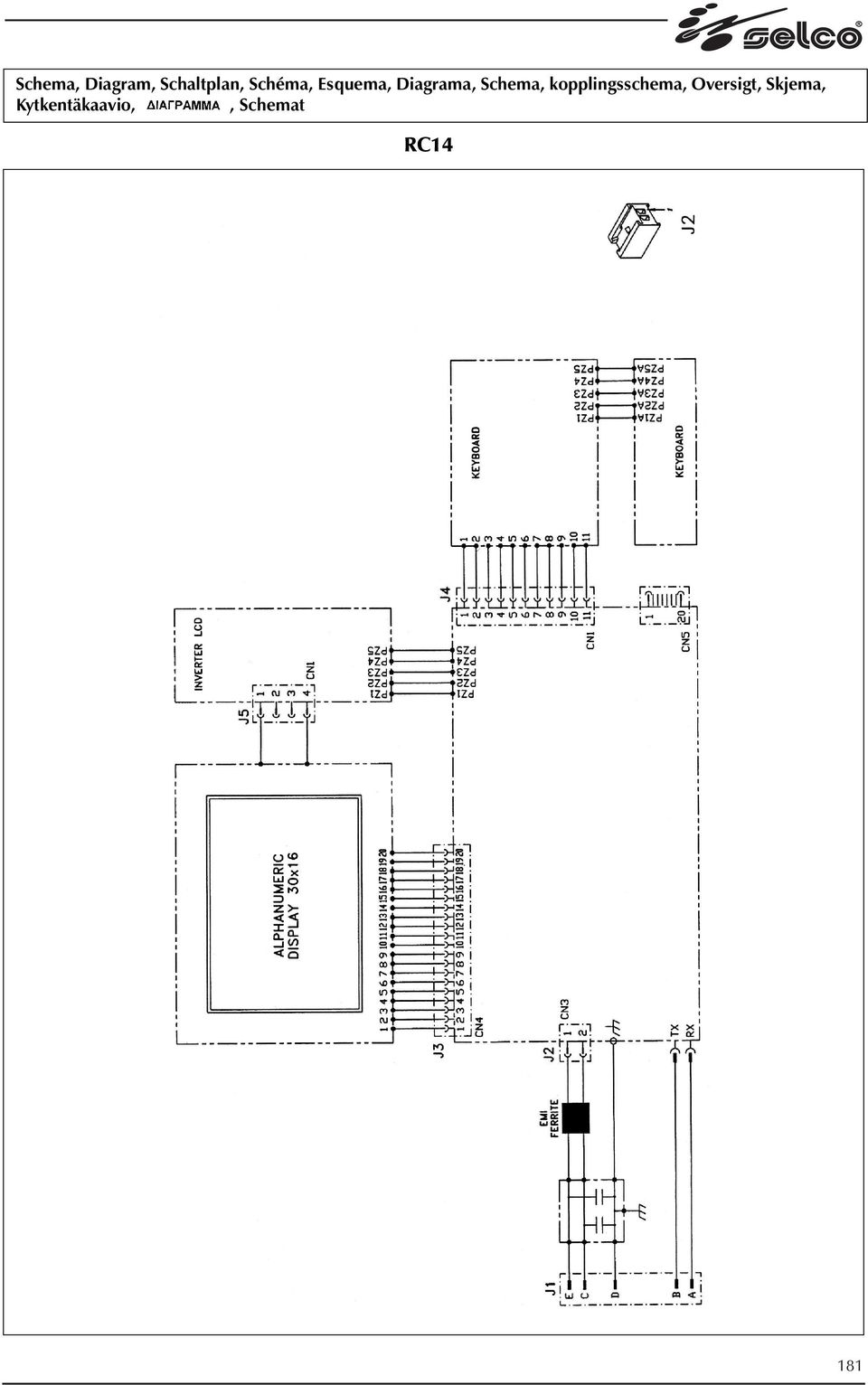 Schema, kopplingsschema,