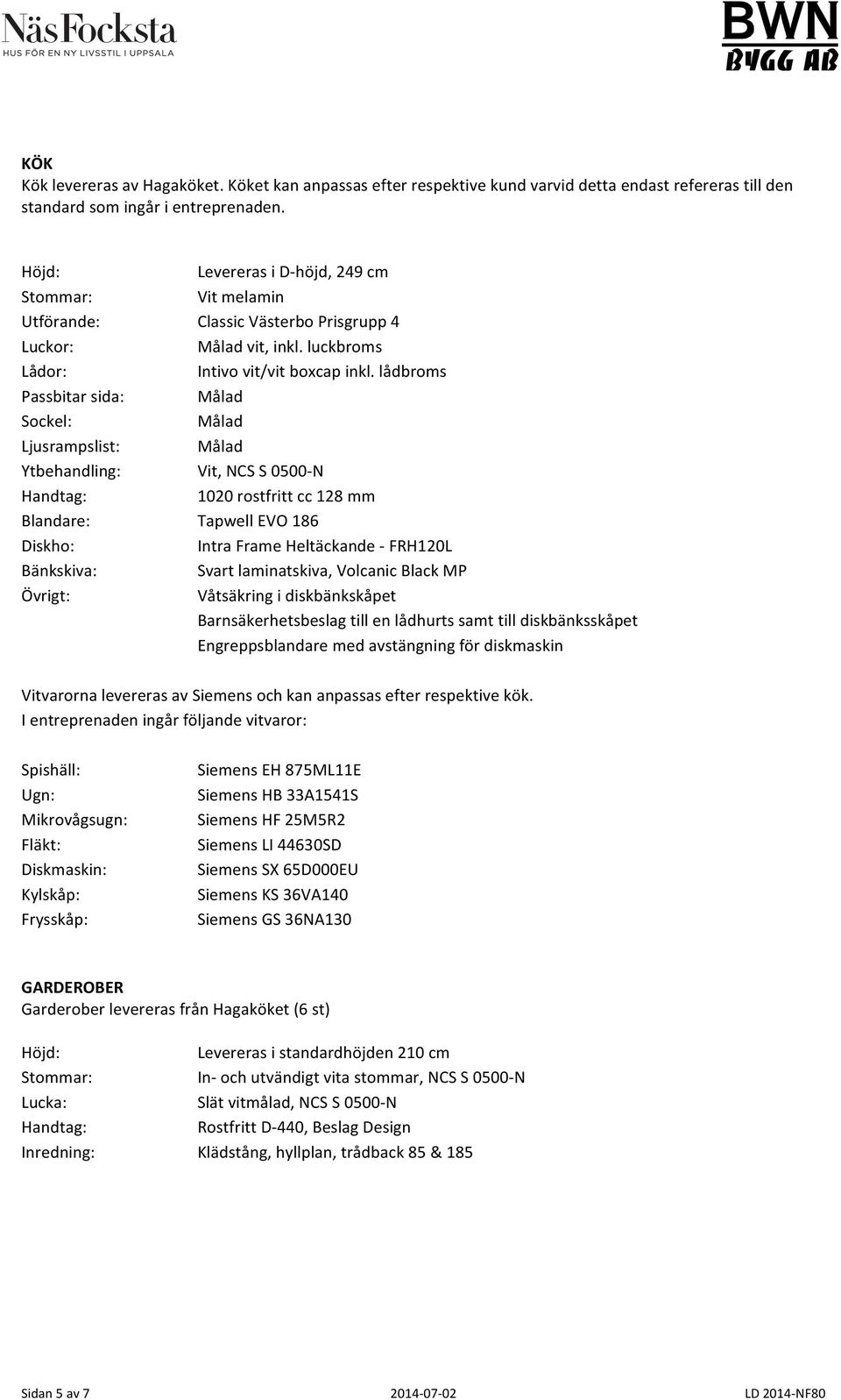 Prisgrupp 4 Målad vit, inkl. luckbroms Intivo vit/vit boxcap inkl.