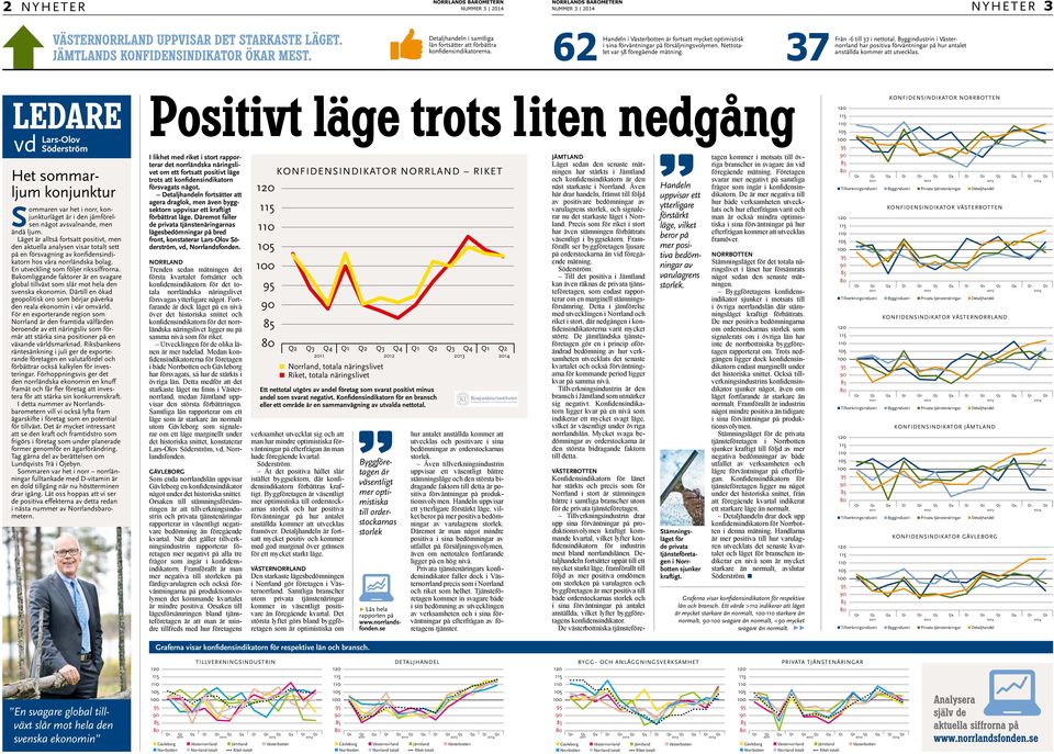 Byggindustrin i Västernorrland har positiva förväntningar på hur antalet anställda kommer att utvecklas.