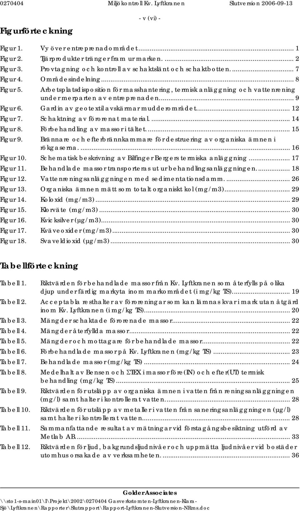 .. 12 Figur 7. Schaktning av förorenat material.... 14 Figur 8. Förbehandling av massor i tältet... 15 Figur 9. Brännare och efterbrännkammare för destruering av organiska ämnen i rökgaserna.