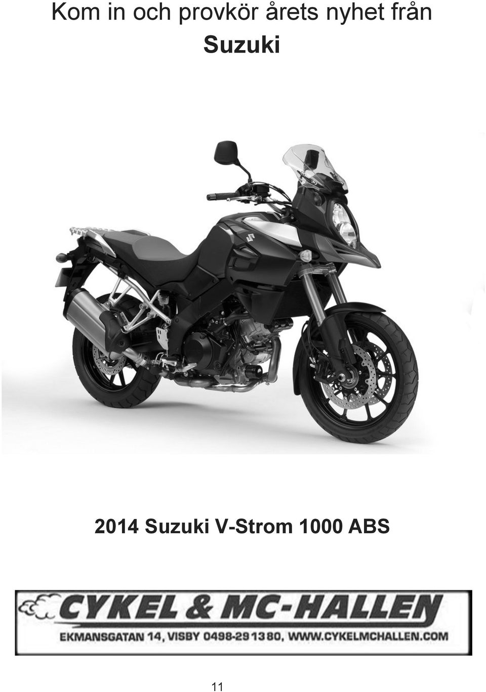 Suzuki 2014 Suzuki