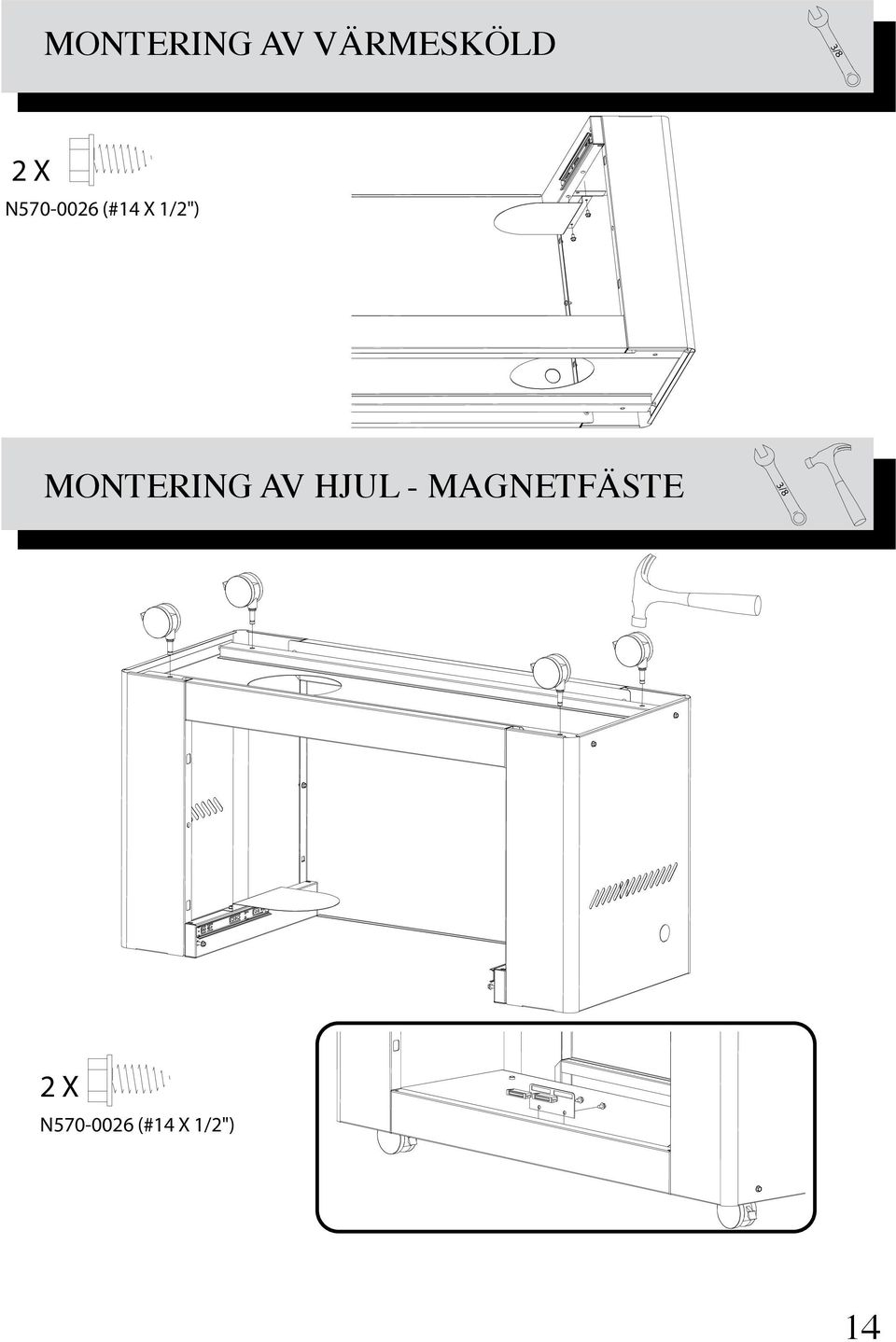 MONTERING AV HJUL -