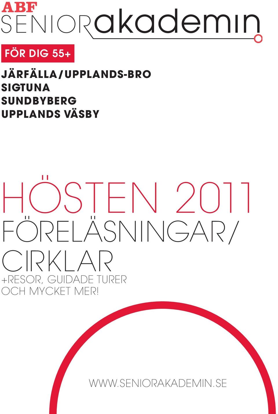 2011 FÖRELÄSNINGAR/ CIRKLAR +RESOR,