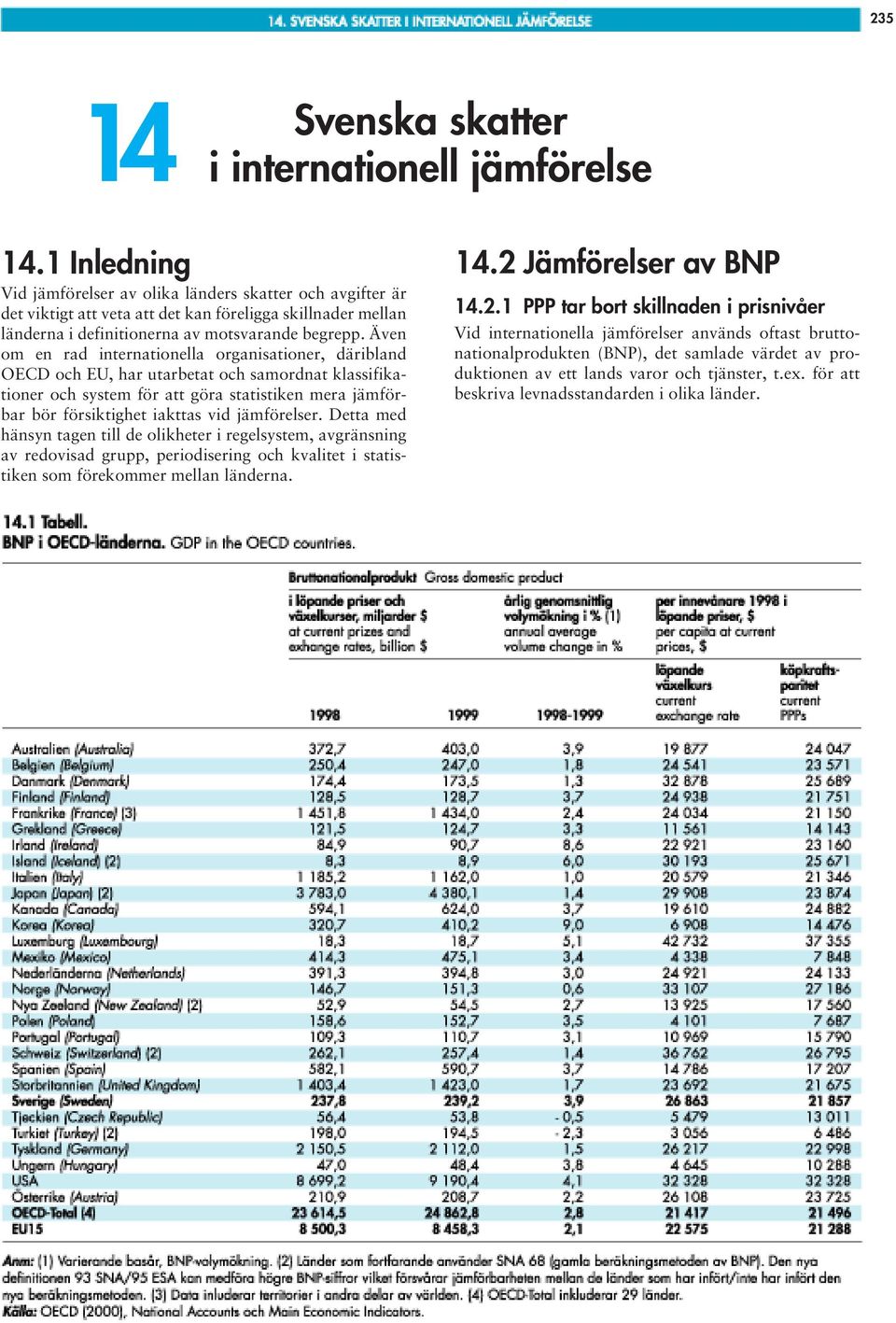 Även om en rad internationella organisationer, däribland OECD och EU, har utarbetat och samordnat klassifikationer och system för att göra statistiken mera jämförbar bör försiktighet iakttas vid