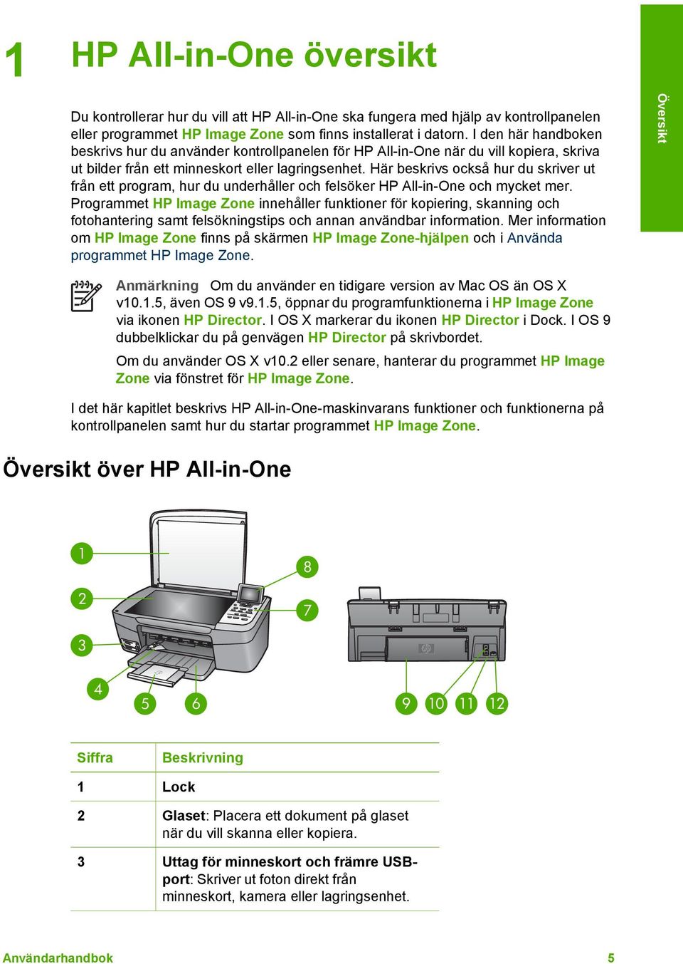 Här beskrivs också hur du skriver ut från ett program, hur du underhåller och felsöker HP All-in-One och mycket mer.