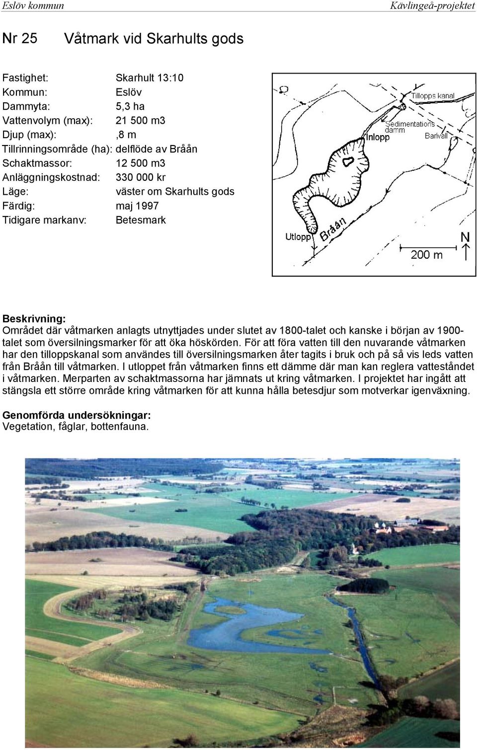 talet som översilningsmarker för att öka höskörden.