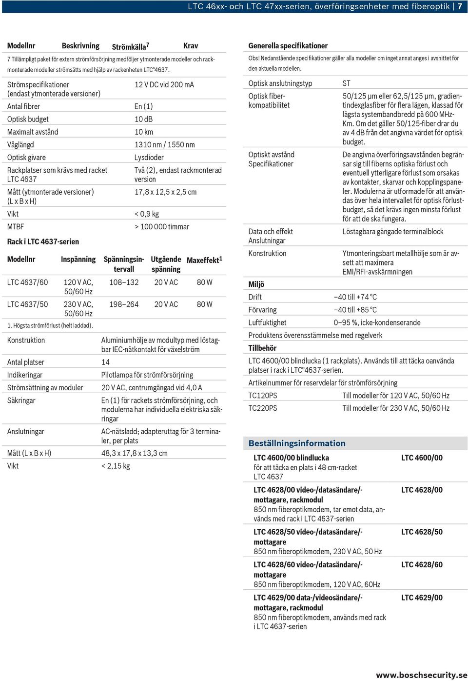 Spänningsintervall /60 /50 1. Högsta strömförlust (helt laddad).