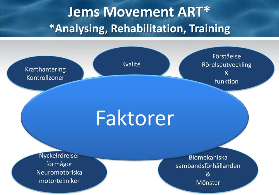 Rörelseutveckling & funktion Faktorer Nyckelrörelser