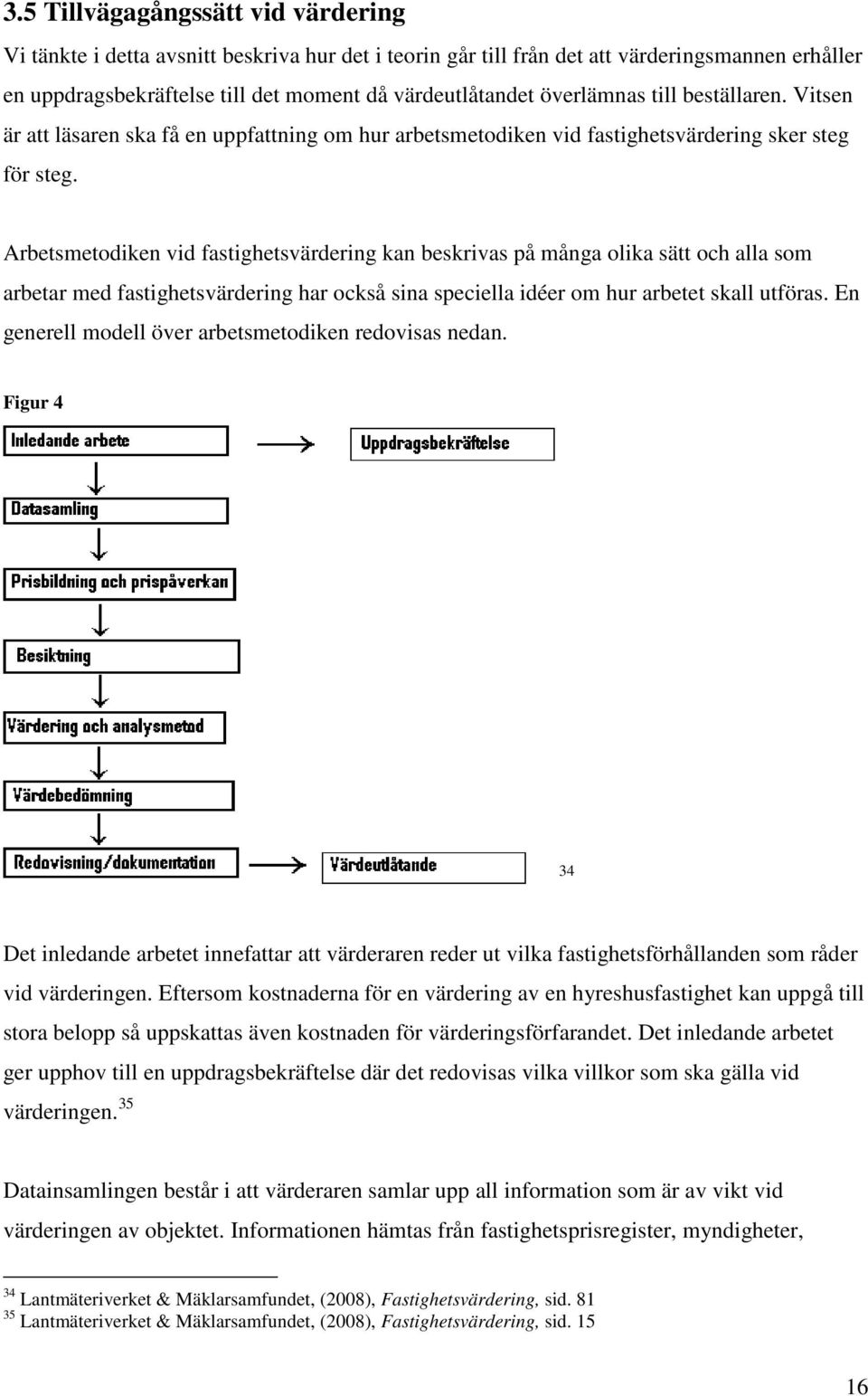 Arbetsmetodiken vid fastighetsvärdering kan beskrivas på många olika sätt och alla som arbetar med fastighetsvärdering har också sina speciella idéer om hur arbetet skall utföras.