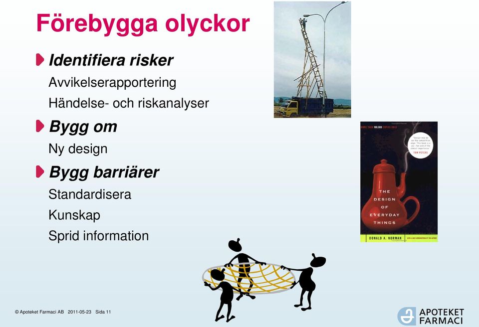 Bygg om Ny design Bygg barriärer Standardisera