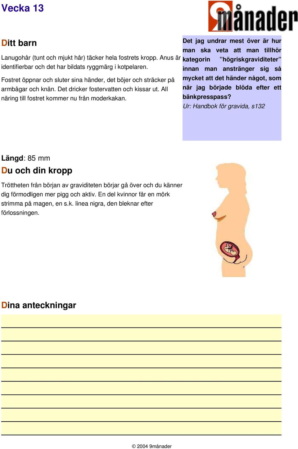 innan man anstränger sig så Fostret öppnar och sluter sina händer, det böjer och sträcker på mycket att det händer något, som armbågar och knän. Det dricker fostervatten och kissar ut.