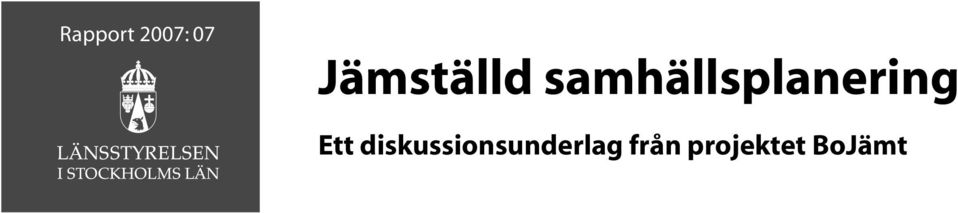 samhällsplanering Ett