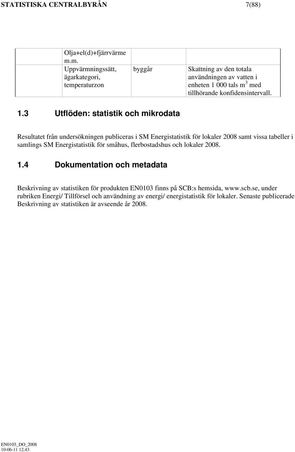 000 tals m 3 med tillhörande konfidensintervall. 1.