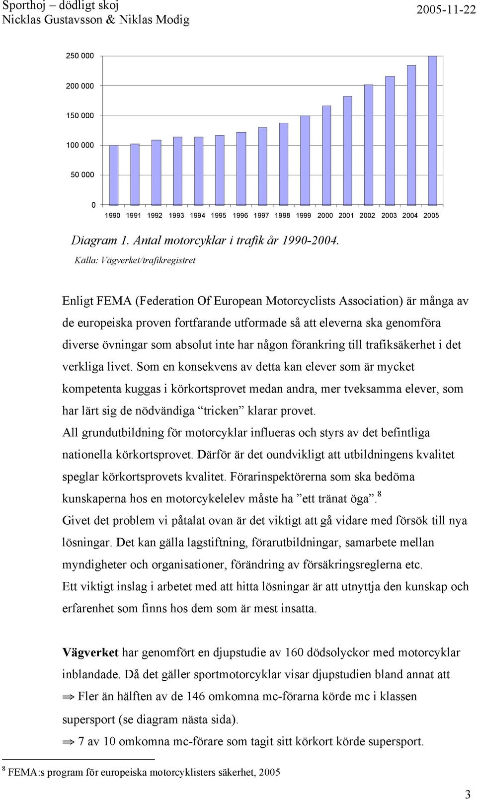 som absolut inte har någon förankring till trafiksäkerhet i det verkliga livet.