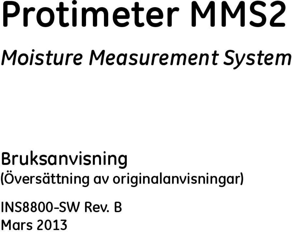 Bruksanvisning (Översättning