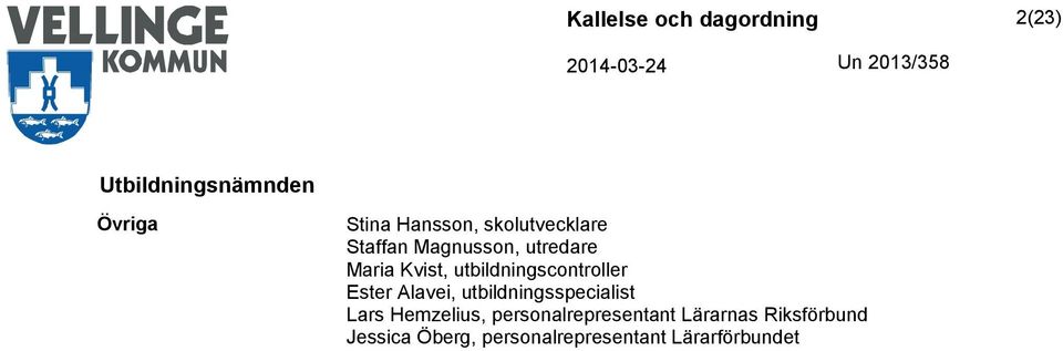 utbildningsspecialist Lars Hemzelius, personalrepresentant